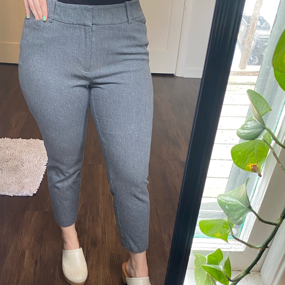 Dress pants, grey (Worn once)